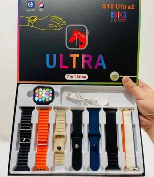 S10 ultra smart watch 7 in 1 Strap